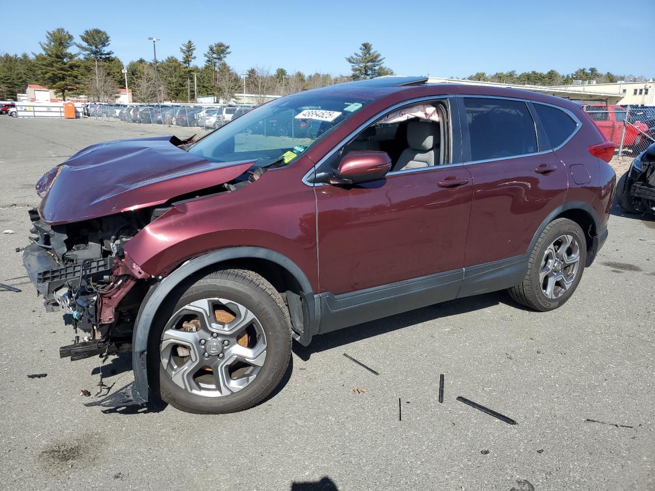 2017 Honda CR-V VIN 5J6RW2H5XHL078498