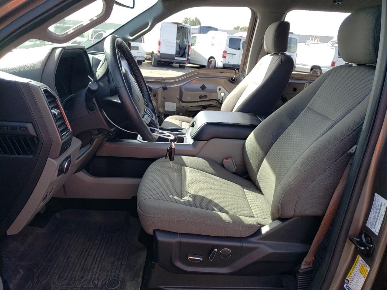 2018 Ford F-150 VIN 1FTEW1EG6JKC96678 Copart auction photo, front end / side damage thumbnail 7