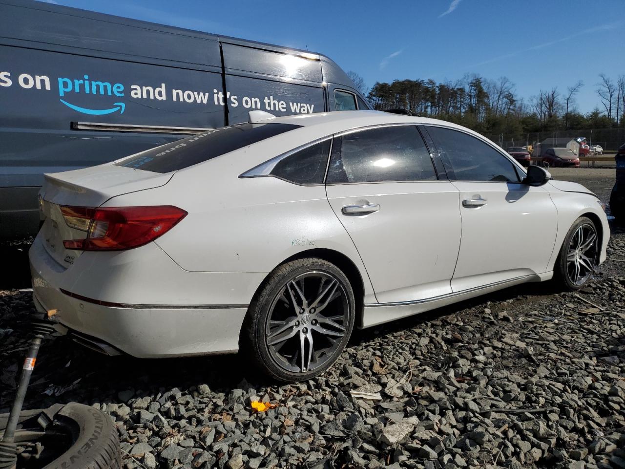 2021 Honda Accord VIN 1HGCV2F94MA032662 Copart auction photo, rollover damage thumbnail 3