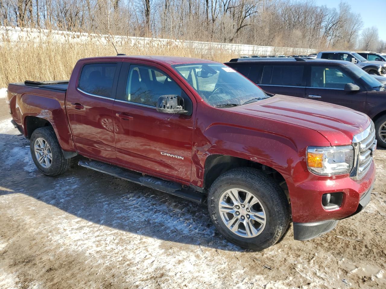 2019 GMC Canyon VIN 1GTG6CENXK1294801 Copart auction photo, all over damage thumbnail 4