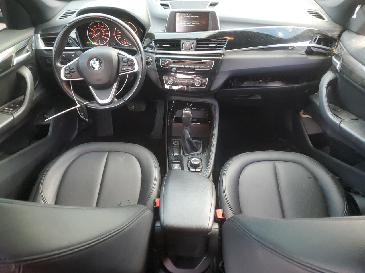 2016 BMW X1 VIN WBXHT3C33GP886451 Copart auction photo, side / front end damage thumbnail 8