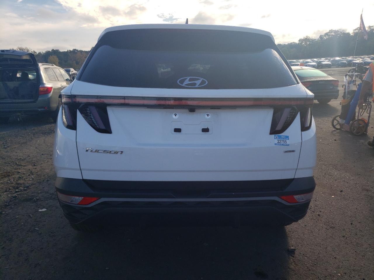 2023 Hyundai Tucson VIN 5NMJBCAE3PH175010 Copart auction photo, front end damage thumbnail 6