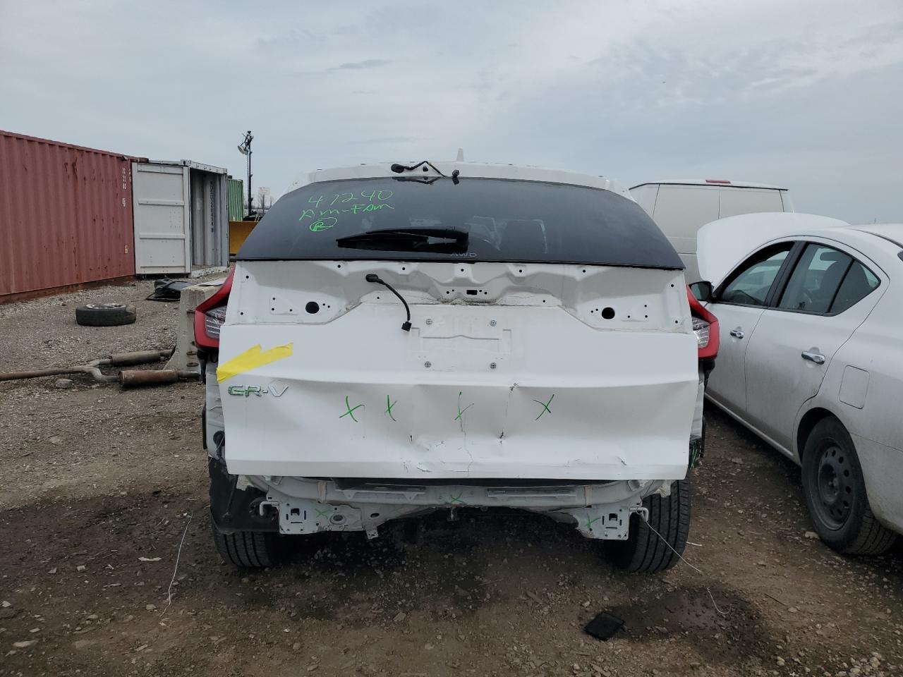 2024 Honda CR-V VIN 2HKRS4H72RH412799 Copart auction photo, rear end damage thumbnail 6