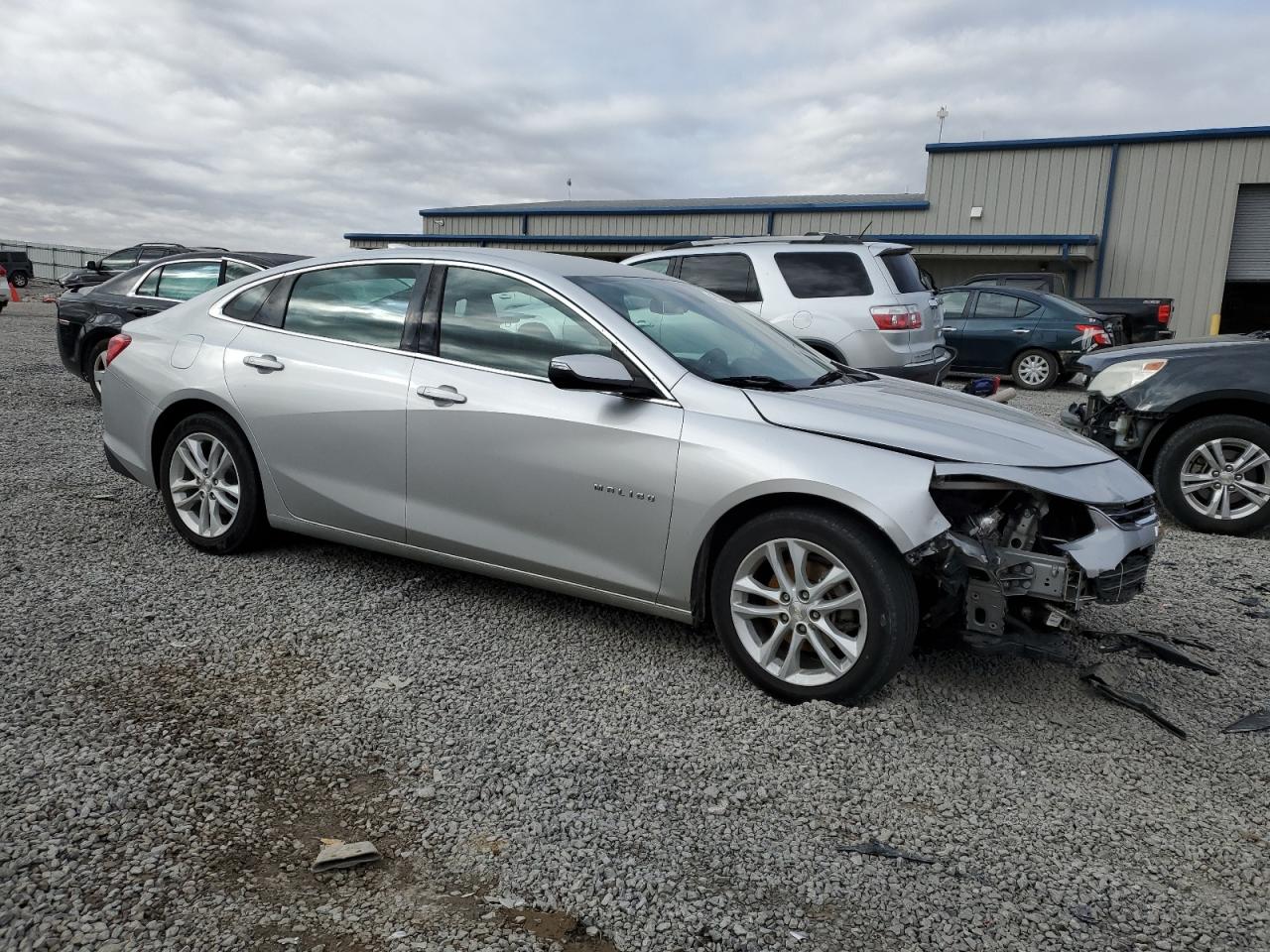 2017 Chevrolet Malibu VIN 1G1ZE5ST2HF182122 Copart auction photo, front end damage thumbnail 4