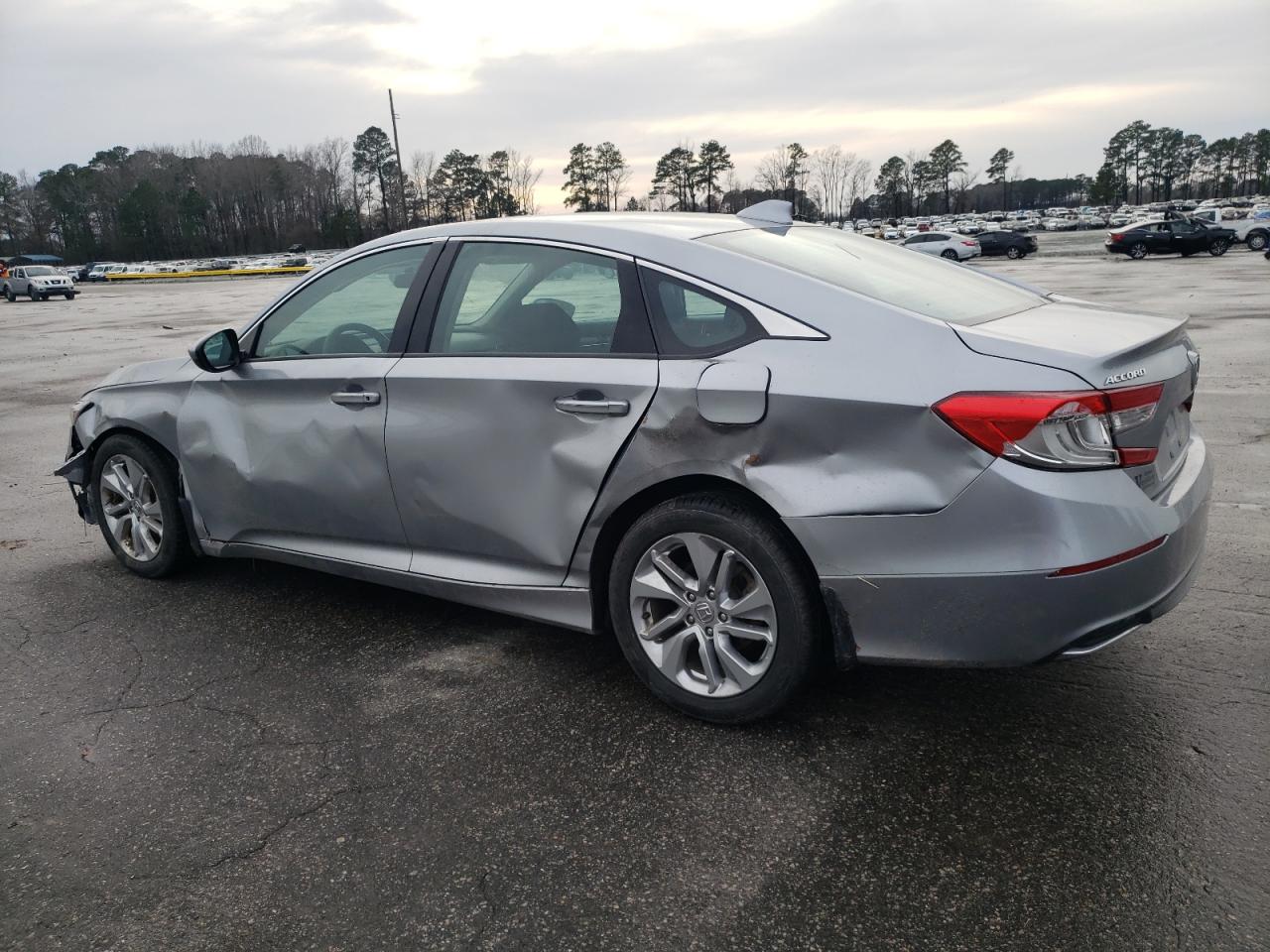 2019 Honda Accord VIN 1HGCV1F15KA152827 Copart auction photo, side / rear end damage thumbnail 2
