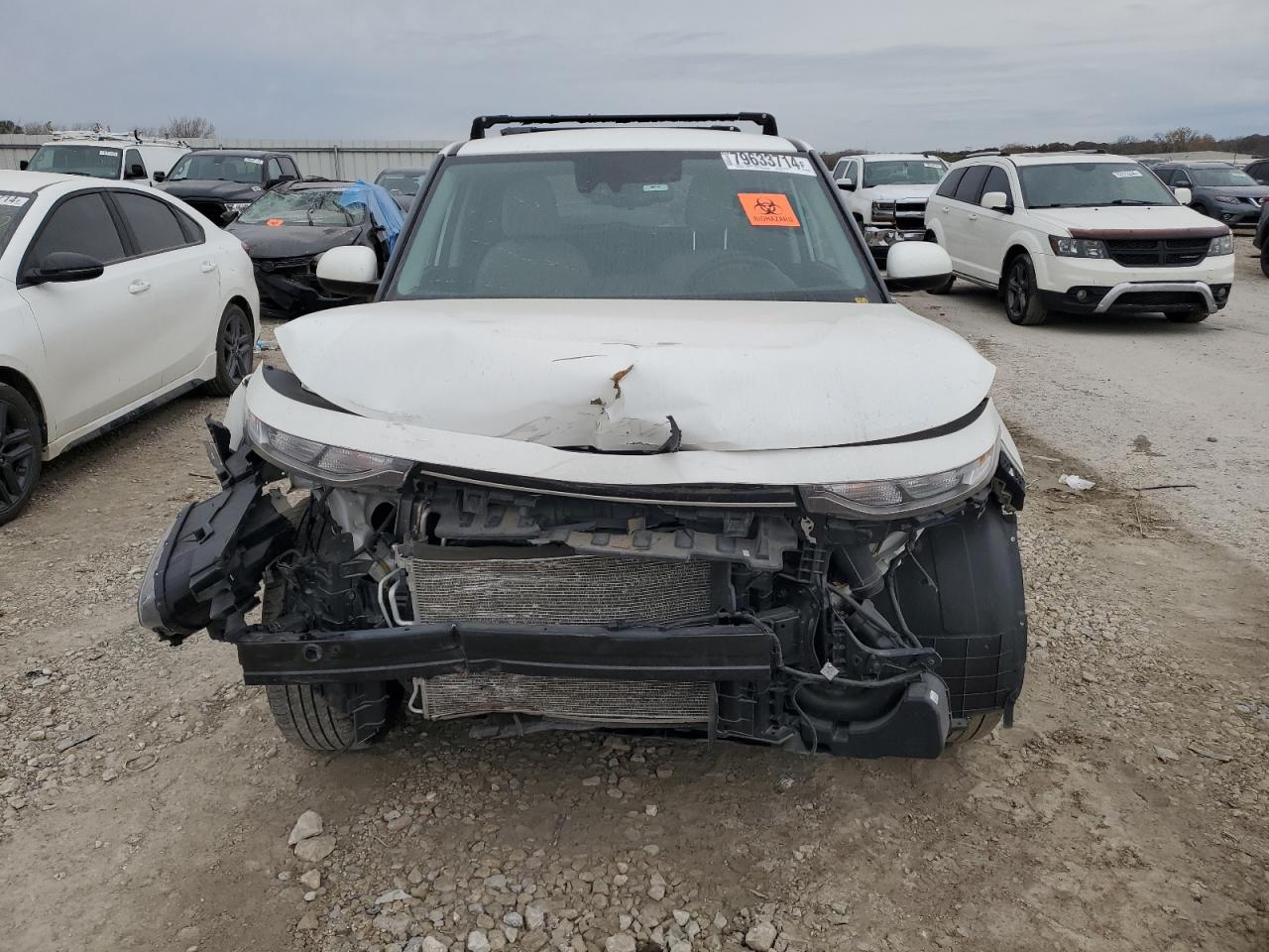 2022 KIA Soul VIN KNDJ33AU5N7165958 Copart auction photo, front end damage thumbnail 5