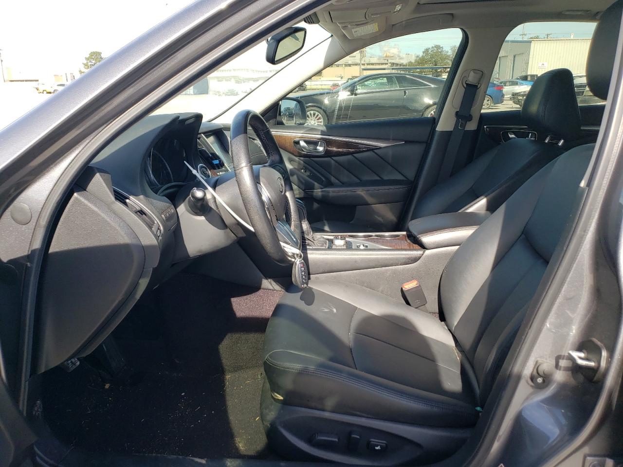 2018 Infiniti Q50 VIN JN1EV7AP0JM357087 Copart auction photo, front end / rear end damage thumbnail 7