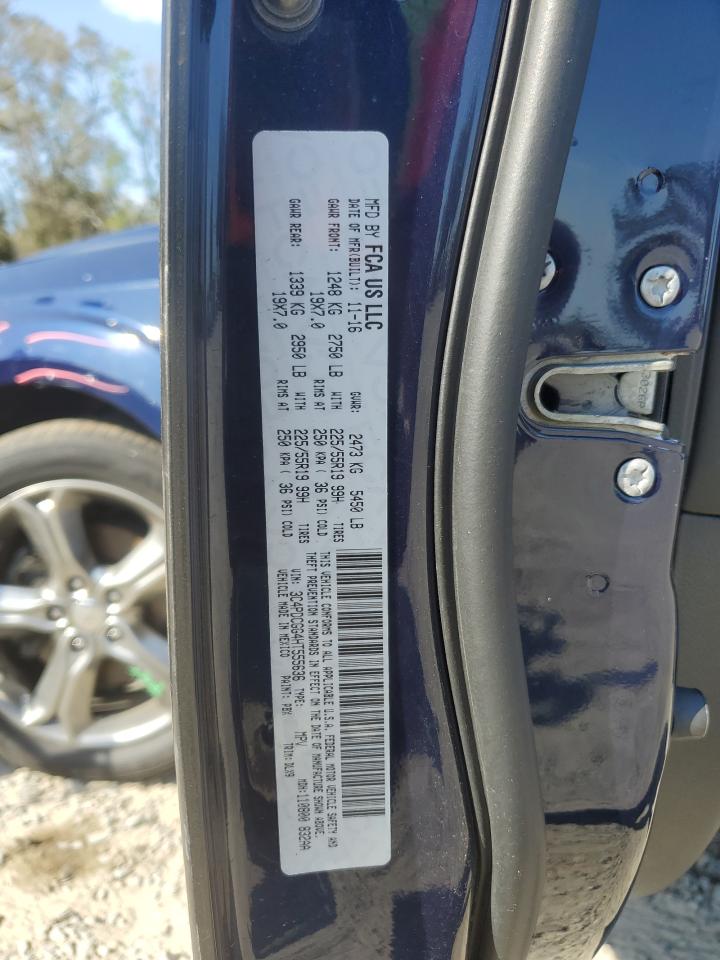 2017 Dodge Journey VIN 3C4PDCGG4HT555636 Copart auction photo, side damage thumbnail 14