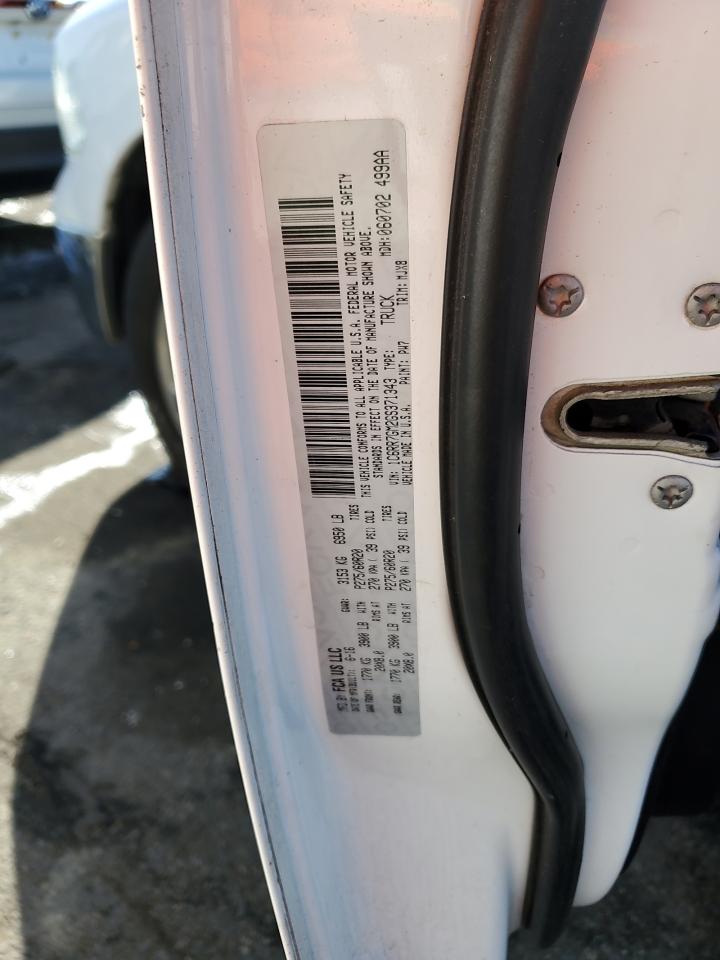 2016 RAM 1500 VIN 1C6RR7GM2GS371343 Copart auction photo, mechanical / normal wear damage thumbnail 12