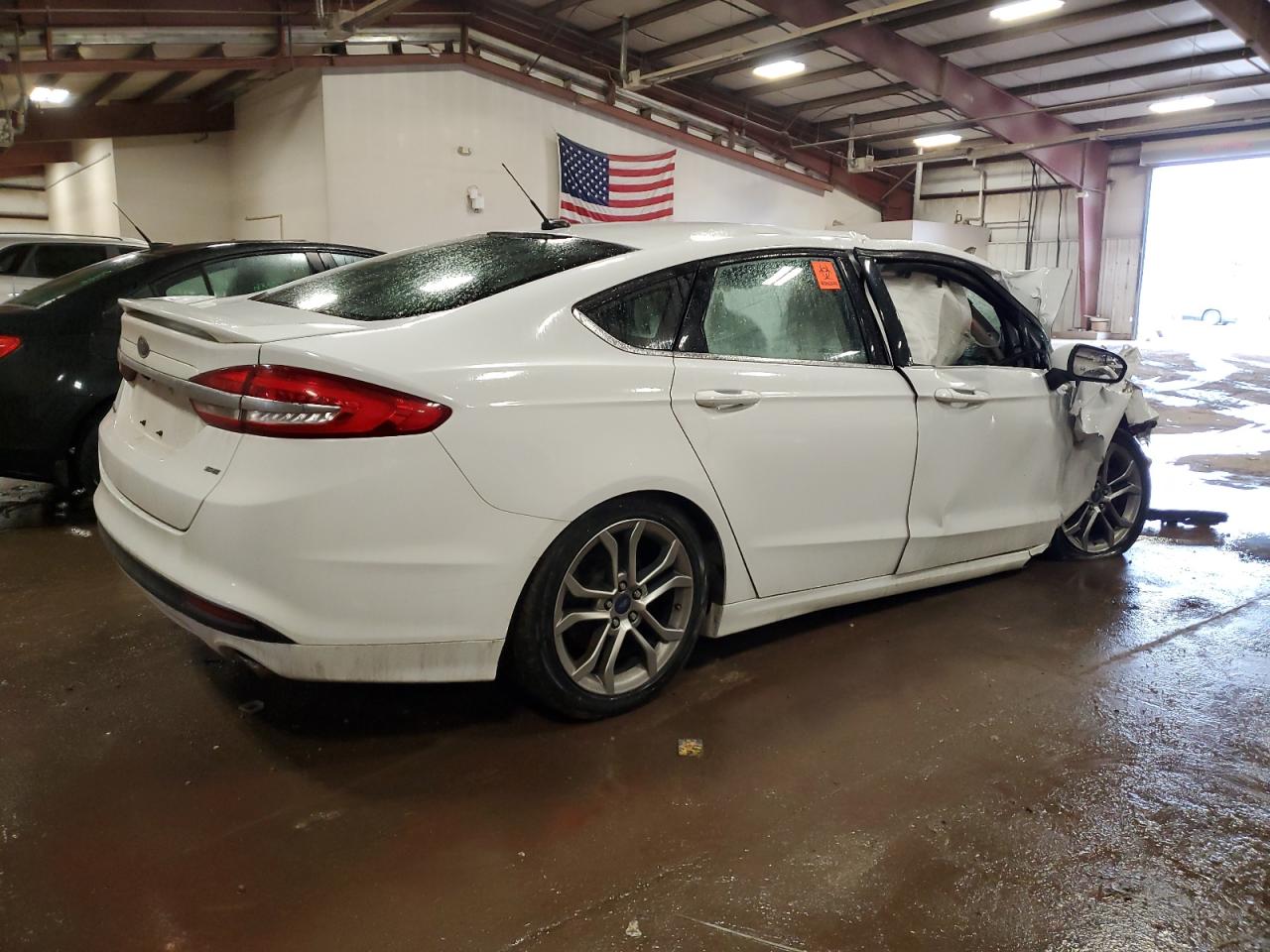 2017 Ford Fusion VIN 3FA6P0H79HR239149 Copart auction photo, biohazard/chemical / front end damage thumbnail 3