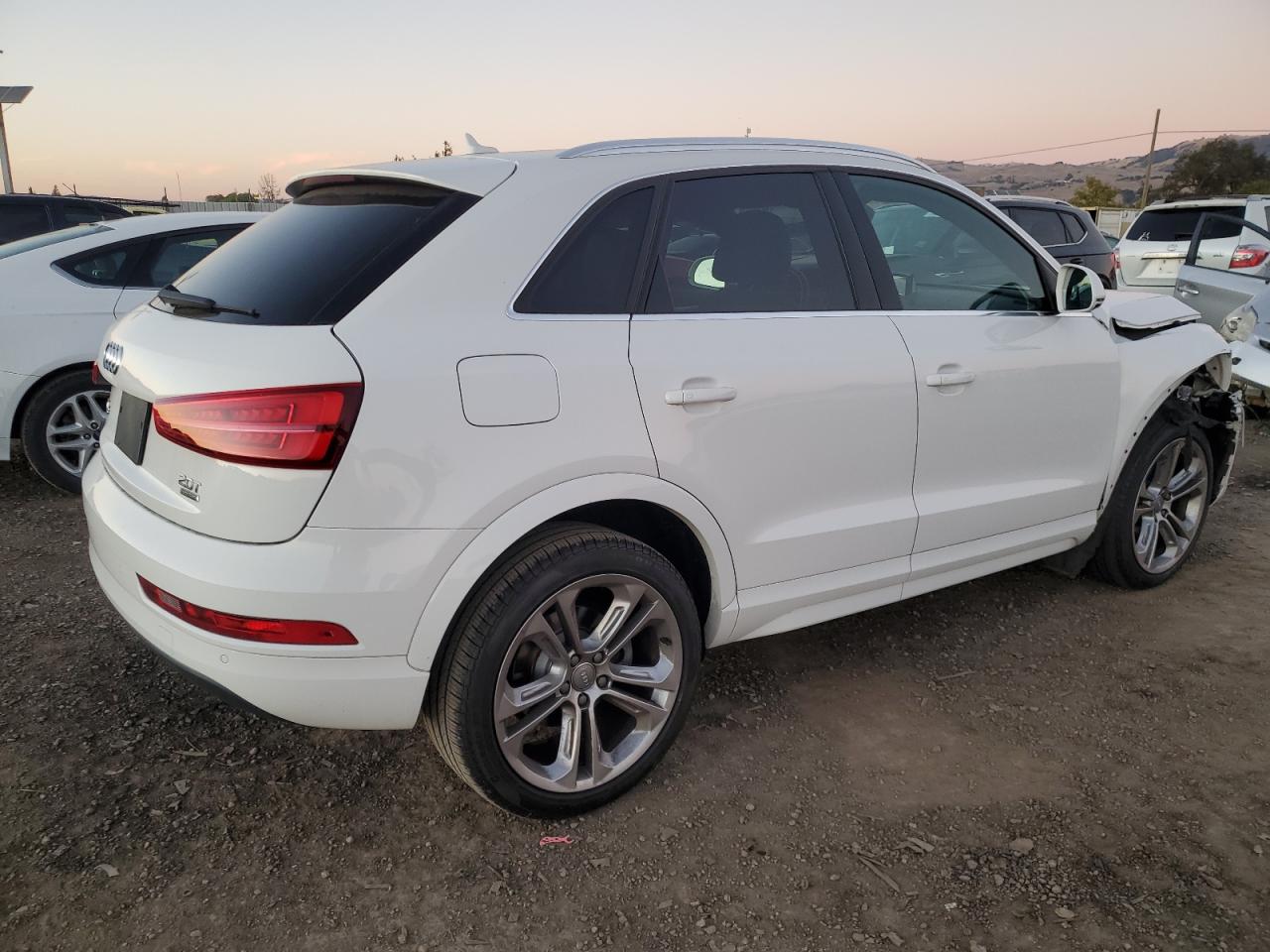 2016 Audi Q3 VIN WA1EFCFS5GR021103 Copart auction photo, front end damage thumbnail 3