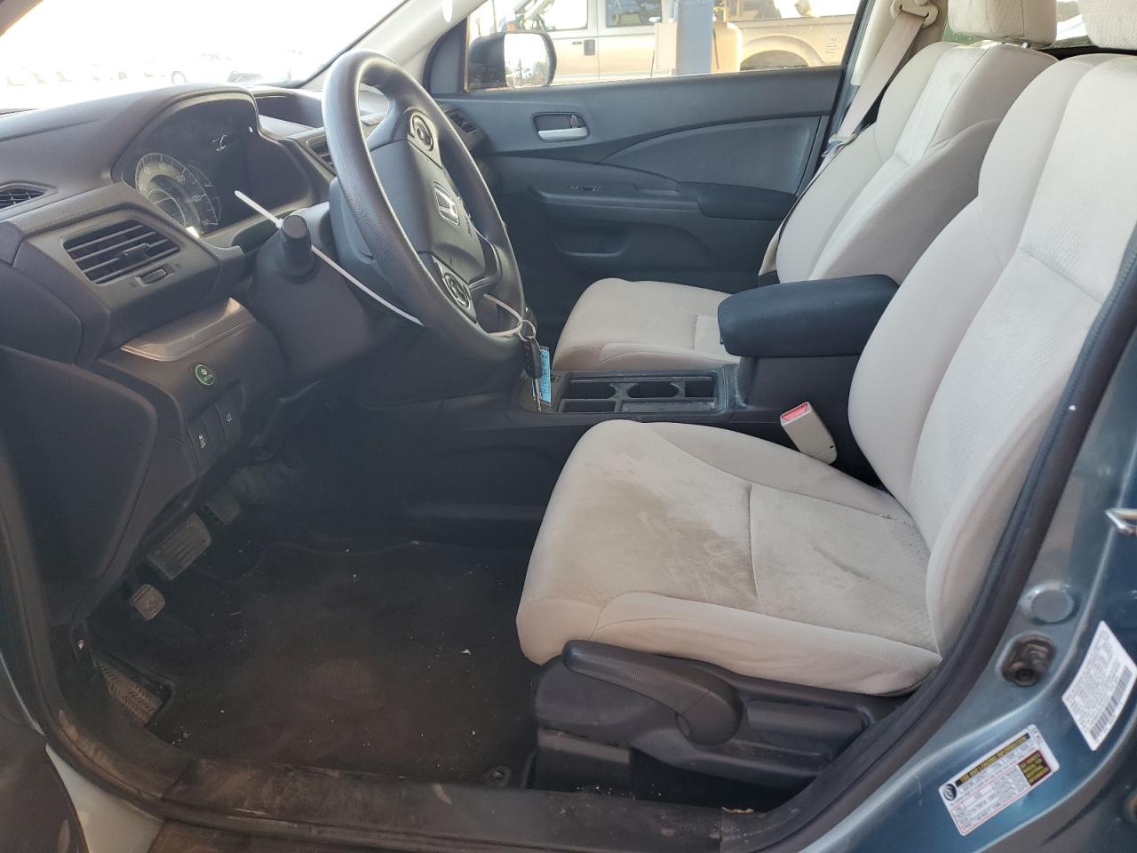 2015 Honda CR-V VIN 2HKRM4H3XFH616320 Copart auction photo, rear end / side damage thumbnail 7