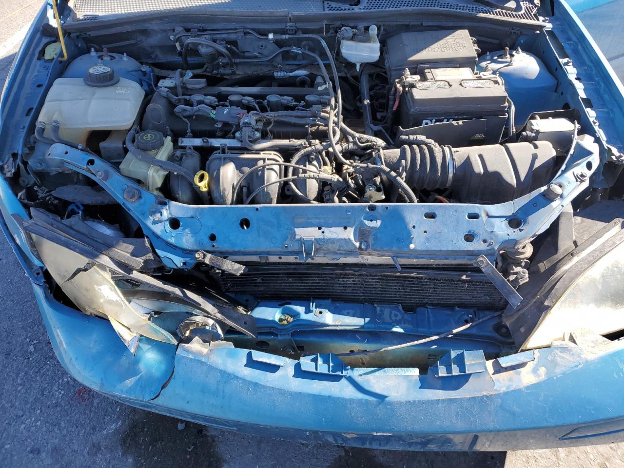 2007 Ford Focus VIN 1FAFP34N17W205160 Copart auction photo, front end / minor dent/scratches damage thumbnail 13