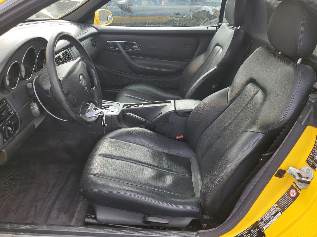2000 Mercedes-Benz SLK-klasse VIN WDBKK47FXYF164836 Copart auction photo, mechanical damage thumbnail 7