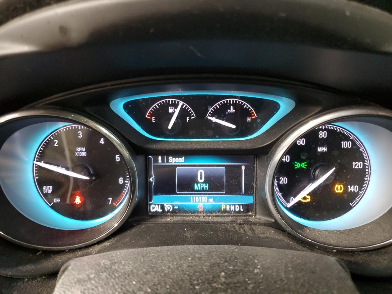 2017 Buick Envision VIN LRBFXBSA5HD031254 Copart auction photo, front end damage thumbnail 9