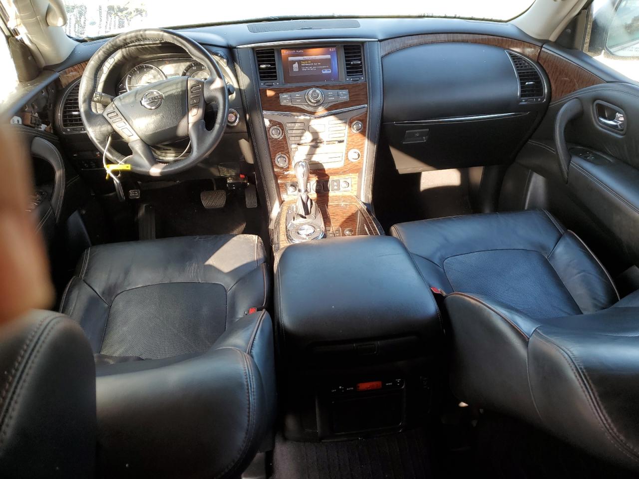 2017 Nissan Armada VIN JN8AY2ND6H9000116 Copart auction photo, all over damage thumbnail 8