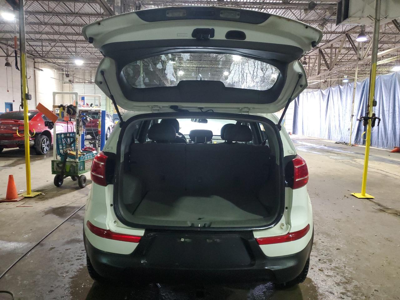2012 KIA Sportage VIN KNDPBCA23C7315509 Copart auction photo, front end / mechanical damage thumbnail 6