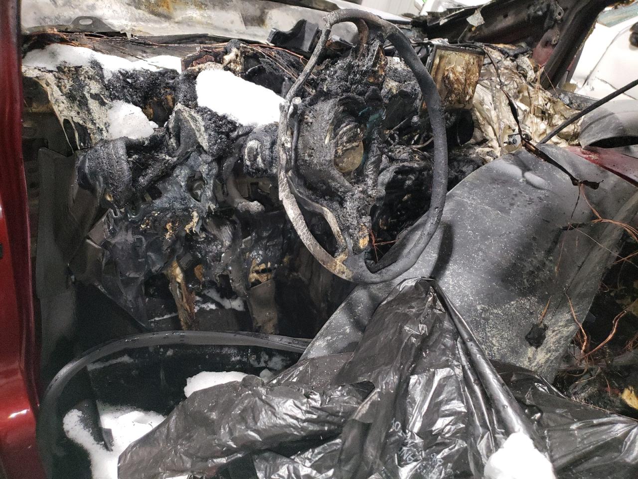 2022 Ford EcoSport VIN MAJ6S3GL8NC465613 Copart auction photo, burn damage thumbnail 8
