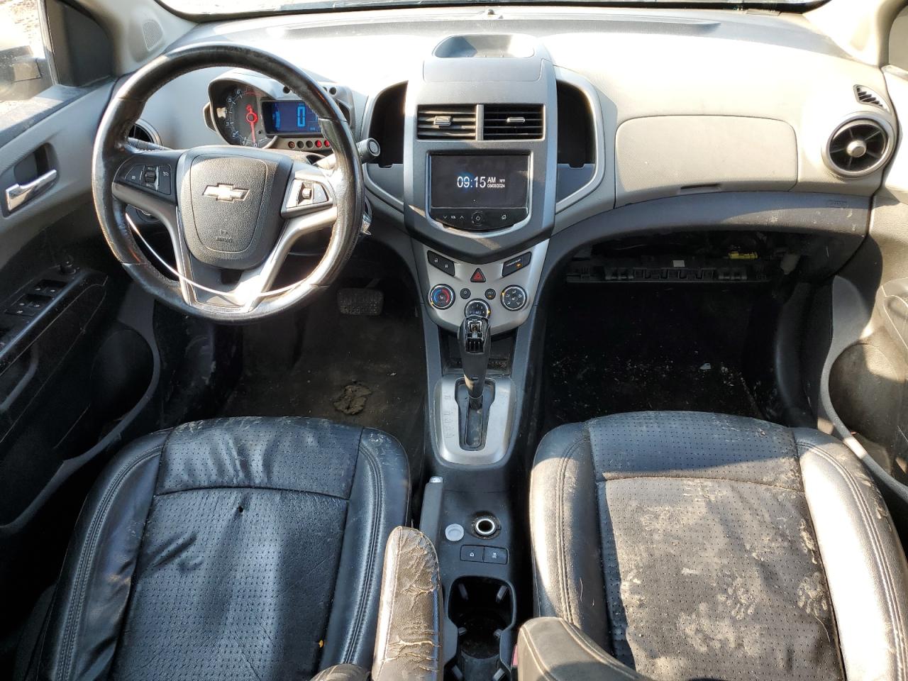 2013 Chevrolet Sonic VIN 1G1JE5SH4D4226815 Copart auction photo, front end / side damage thumbnail 8