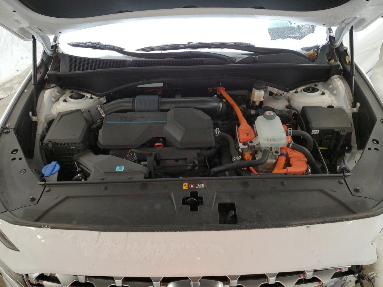 2023 Hyundai Santa Fe VIN KM8S7DA21PU097400 Copart auction photo, all over damage thumbnail 12