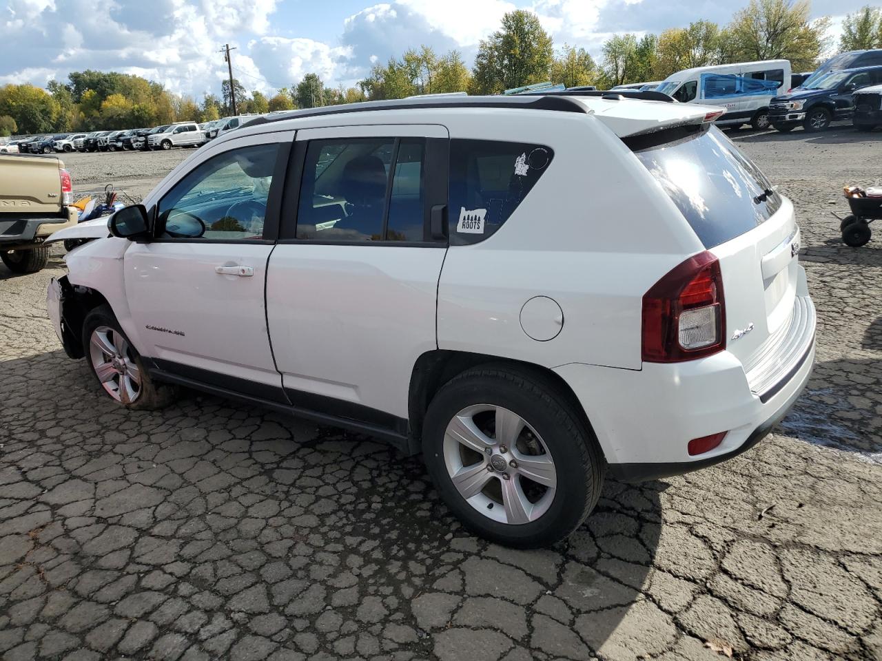 2016 Jeep Compass VIN 1C4NJDBB0GD520291 Copart auction photo, front end / side damage thumbnail 2