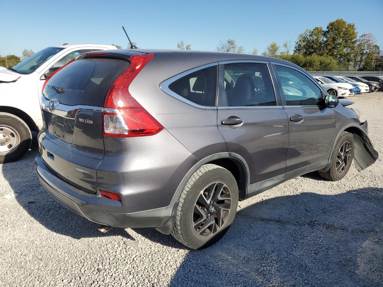 2016 Honda CR-V VIN 2HKRM3H45GH525931 Copart auction photo, front end damage thumbnail 3