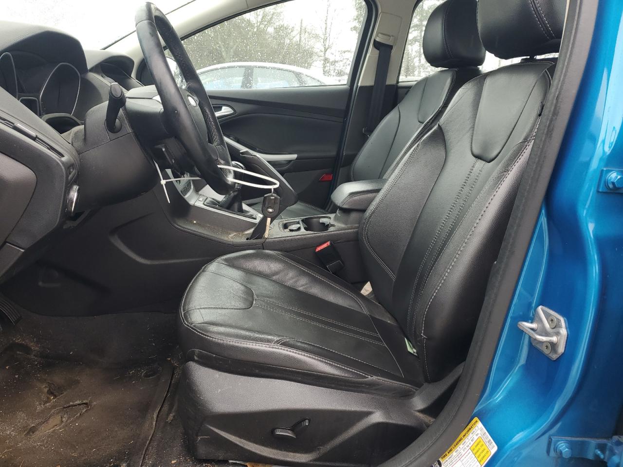 2014 Ford Focus VIN 1FADP3F20EL165372 Copart auction photo, front end damage thumbnail 7