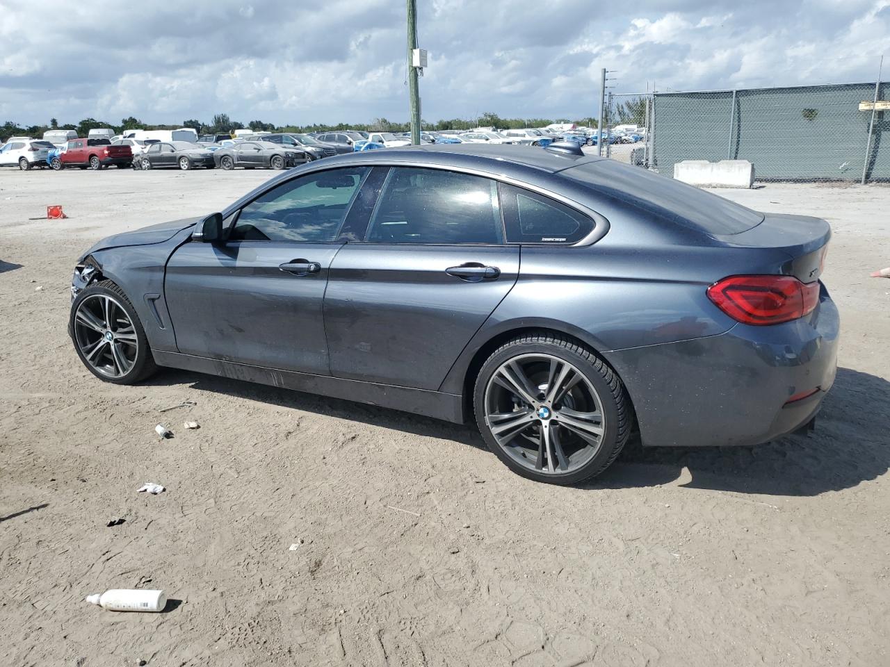 2018 BMW 4er VIN WBA4J3C59JBL04843 Copart auction photo, front end damage thumbnail 2