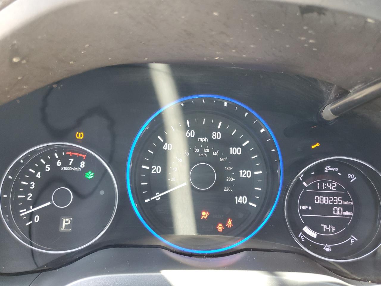 2022 Honda HR-V VIN 3CZRU5H36NM710297 Copart auction photo, front end / minor dent/scratches damage thumbnail 9