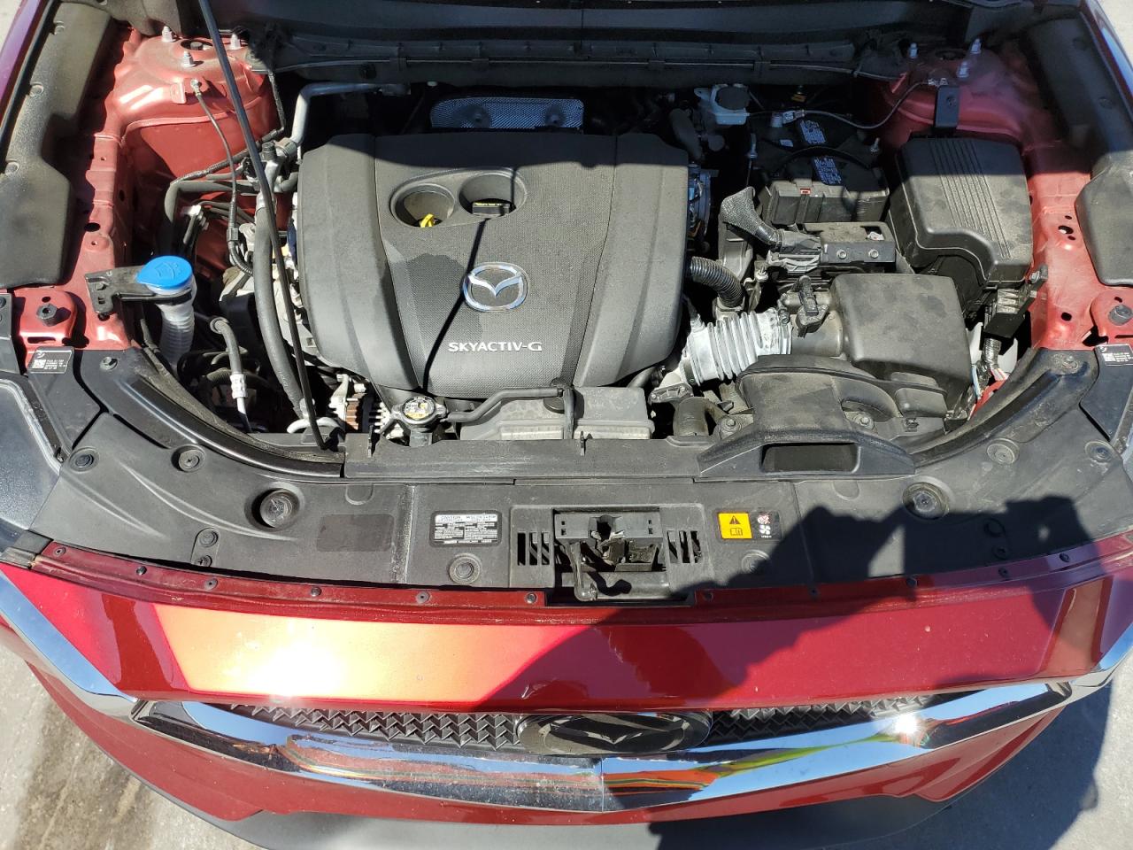 2020 Mazda CX-5 VIN JM3KFABMXL0827917 Copart auction photo, rear end damage thumbnail 12