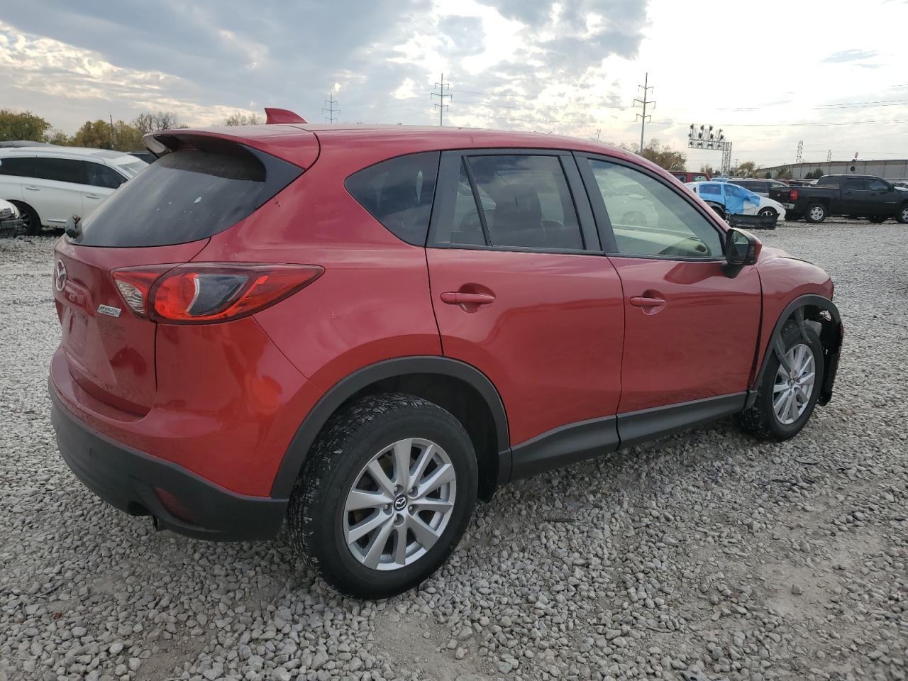 2014 Mazda CX-5 VIN JM3KE4CY7E0404348 Copart auction photo, front end damage thumbnail 3