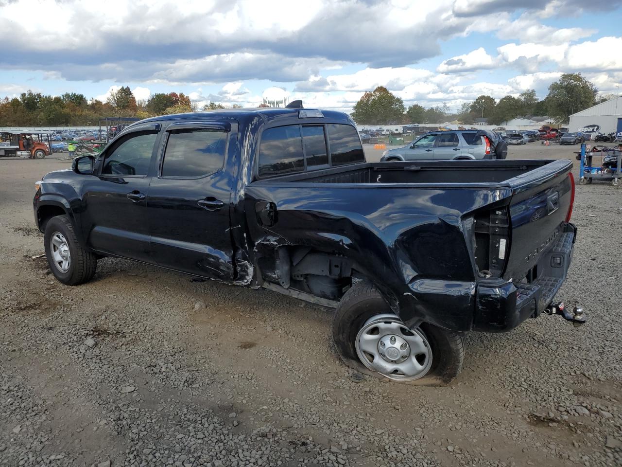 2020 Toyota Tacoma VIN 5TFAX5GNXLX166374 Copart auction photo, side / undercarriage damage thumbnail 2