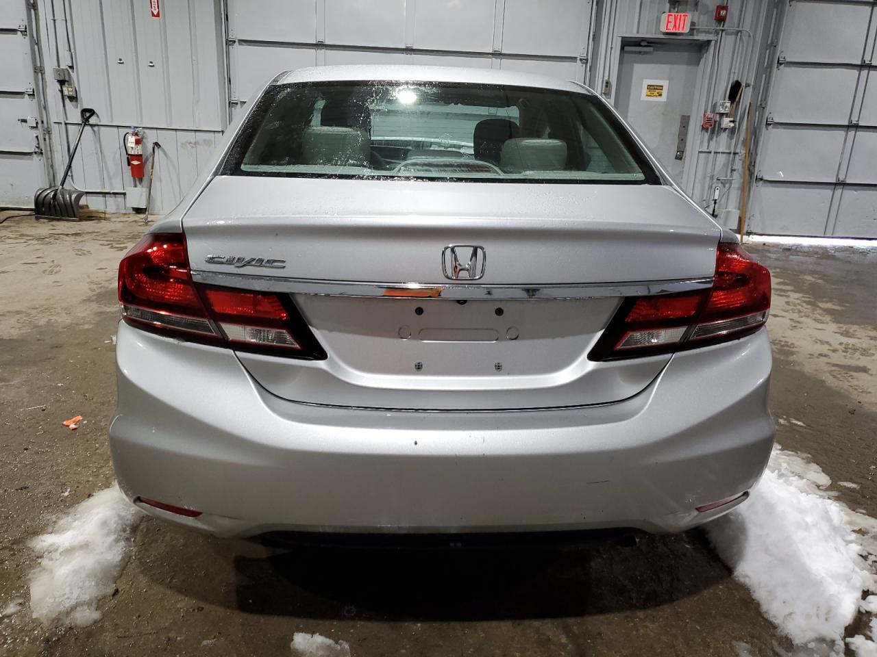 2015 Honda Civic VIN 19XFB2F50FE234321 Copart auction photo, front end / side damage thumbnail 6