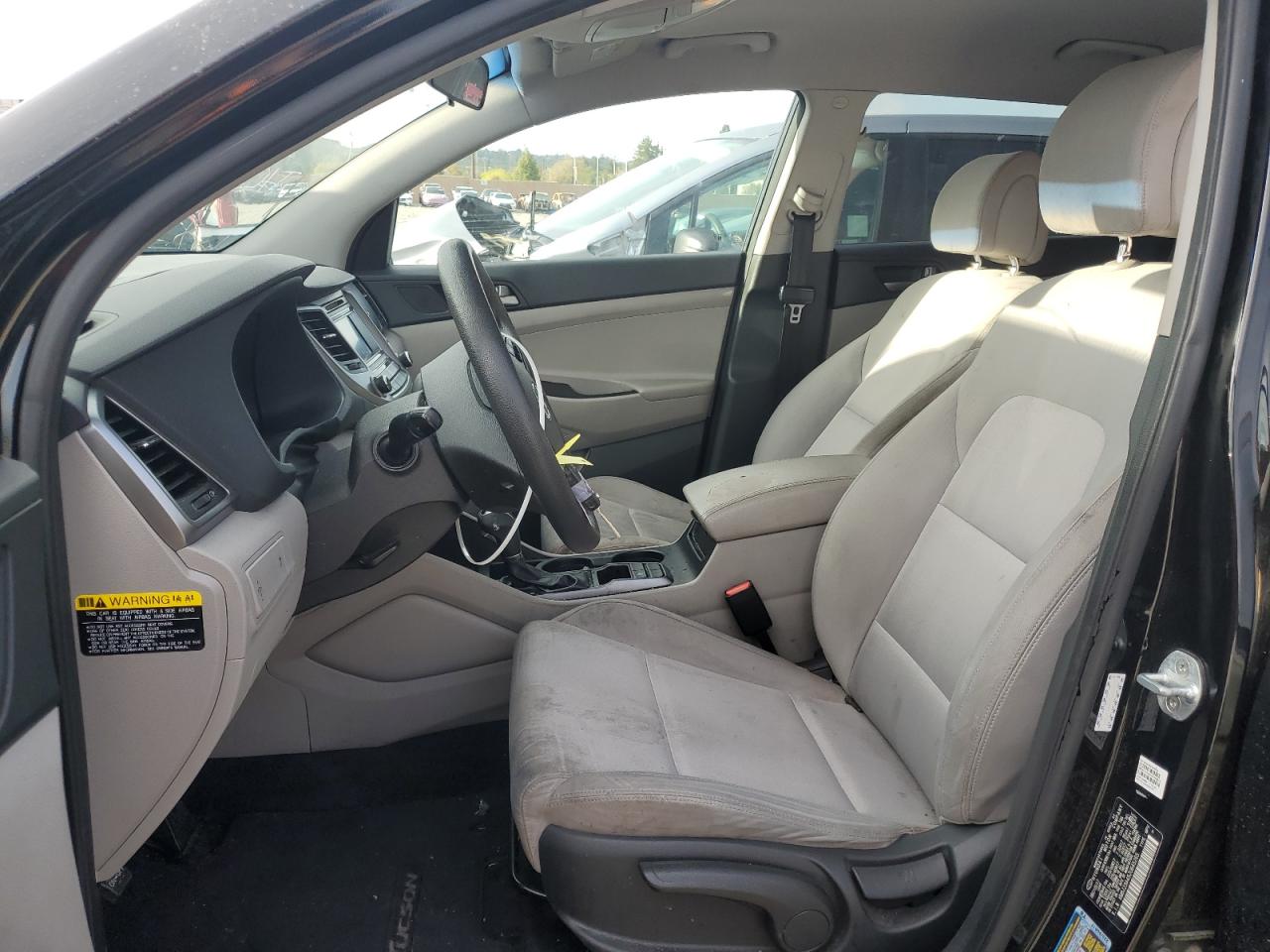 2018 Hyundai Tucson VIN KM8J23A45JU645265 Copart auction photo, vandalism / front end damage thumbnail 7