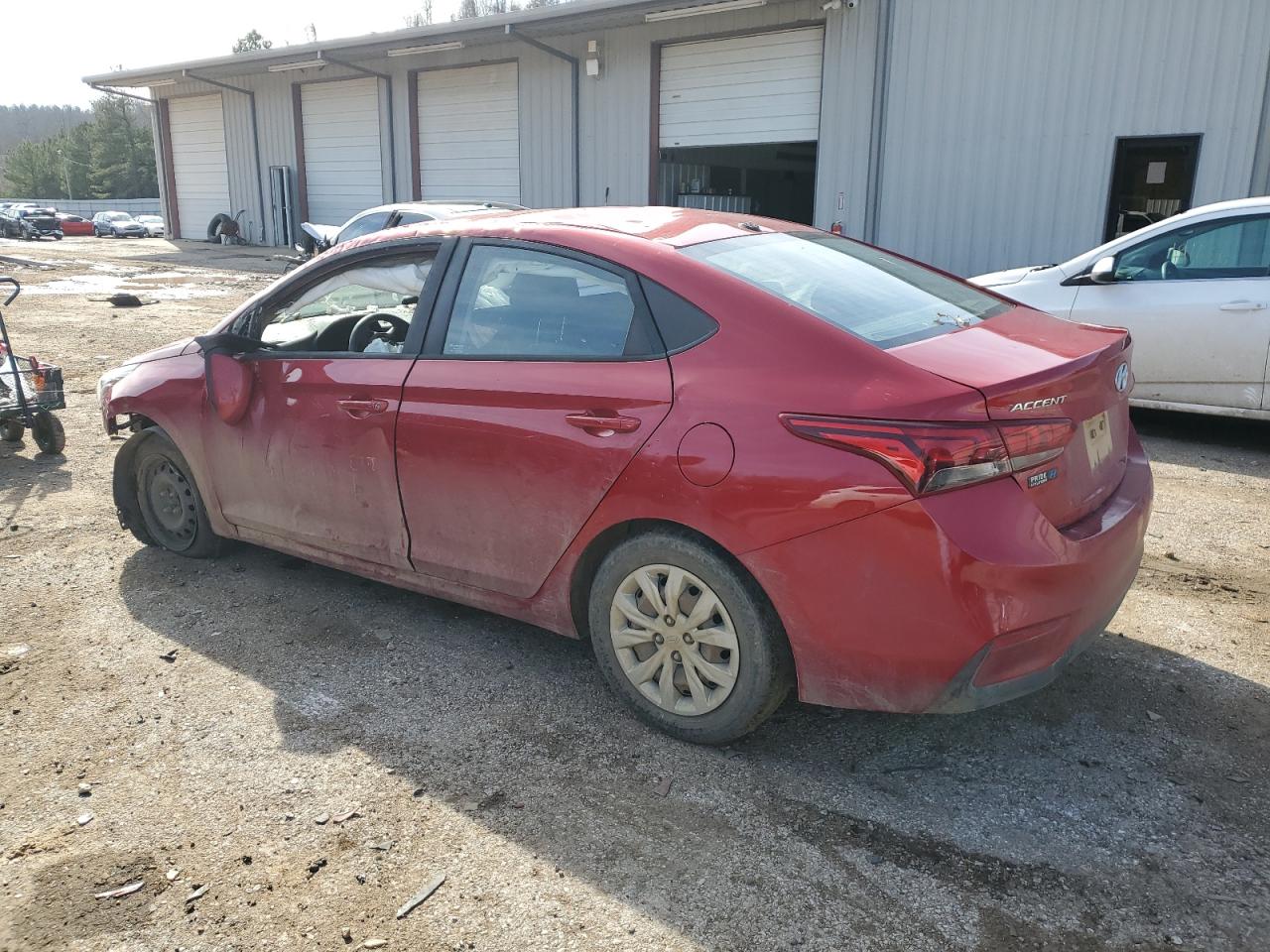 2020 Hyundai Accent VIN 3KPC24A65LE094129 Copart auction photo, all over damage thumbnail 2