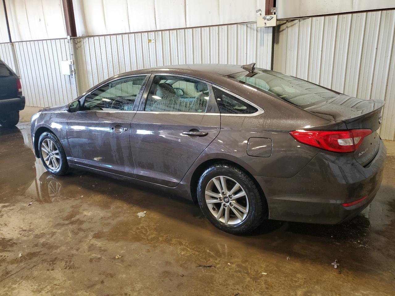 2015 Hyundai Sonata VIN 5NPE24AF0FH148817 Copart auction photo, vandalism / front end damage thumbnail 2