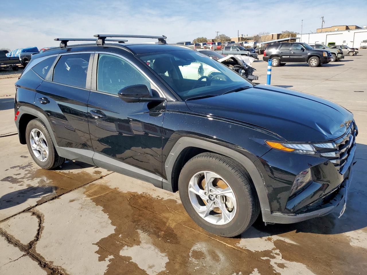 2024 Hyundai Tucson VIN 5NMJB3DE9RH368342 Copart auction photo, rear end / front end damage thumbnail 4