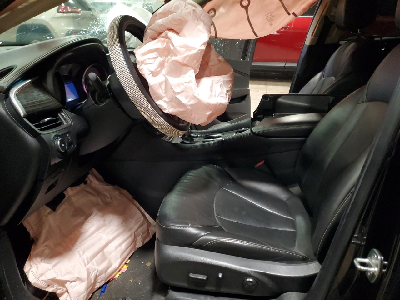 2017 Buick Envision VIN LRBFXBSA7HD220438 Copart auction photo, front end / side damage thumbnail 7