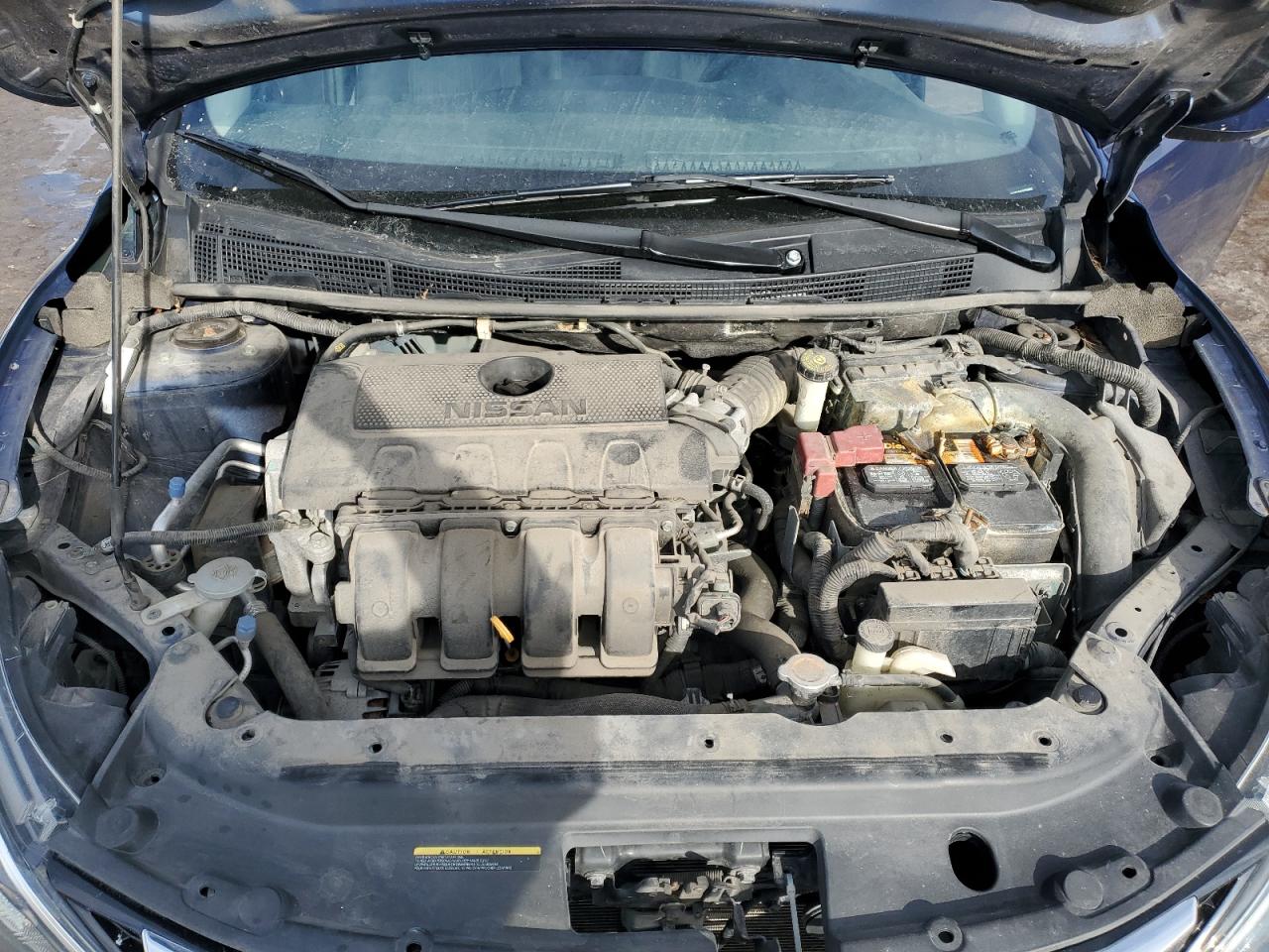 2016 Nissan Sentra VIN 3N1AB7AP1GY334933 Copart auction photo, side / front end damage thumbnail 11