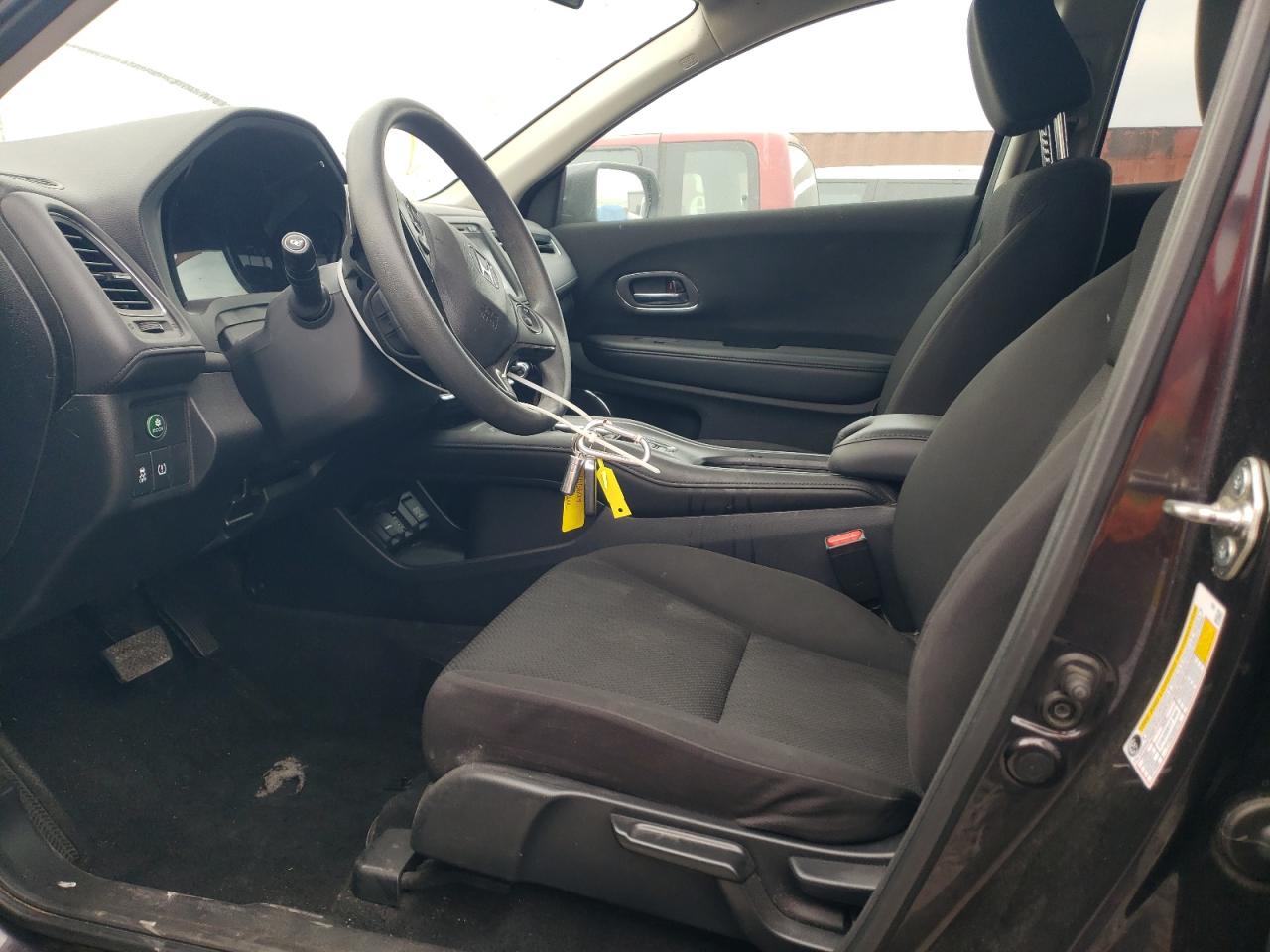 2018 Honda HR-V VIN 3CZRU5H56JM721621 Copart auction photo, front end damage thumbnail 7