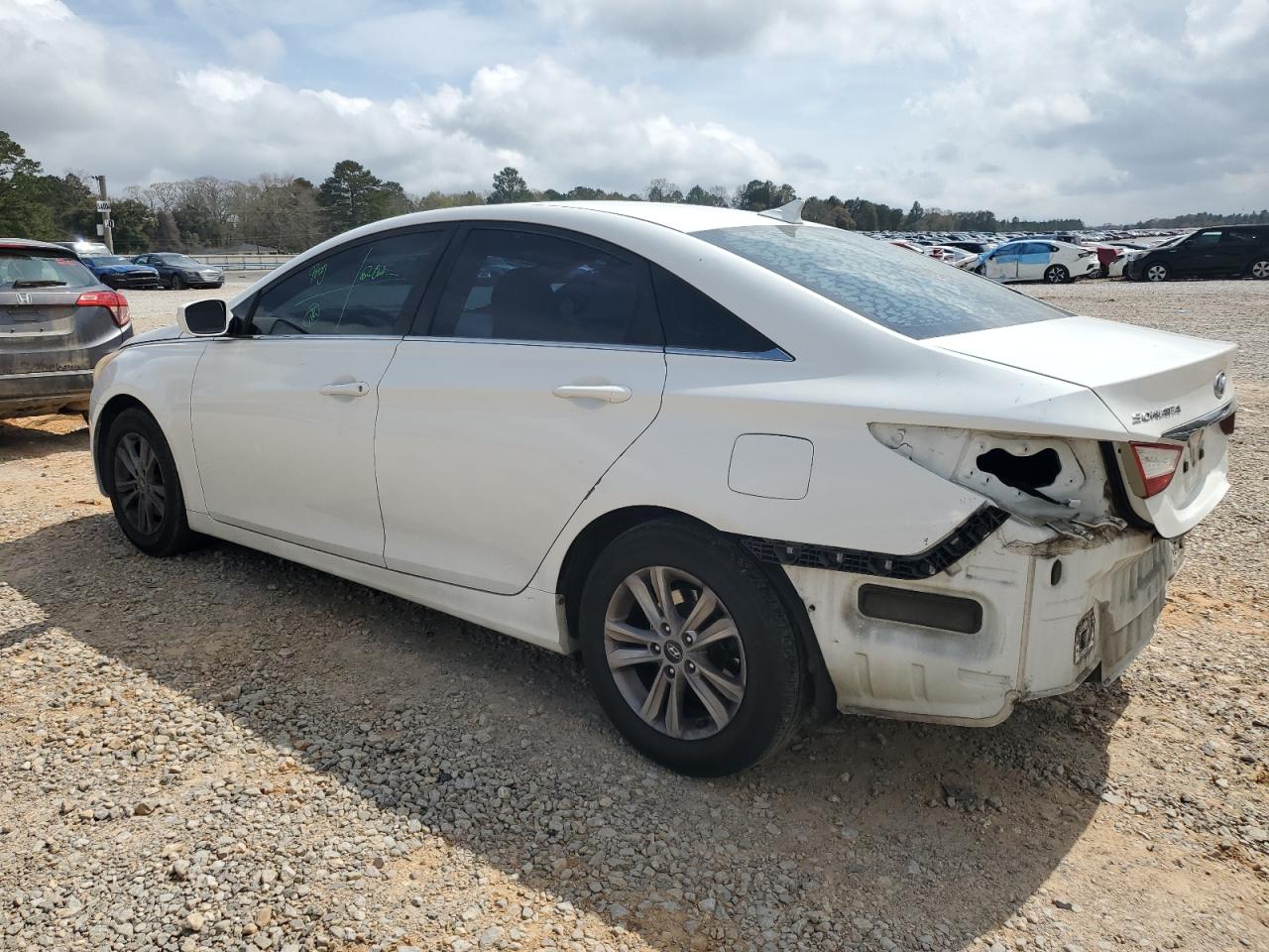 2011 Hyundai Sonata VIN 5NPEB4AC2BH237868 Copart auction photo, rear end damage thumbnail 2