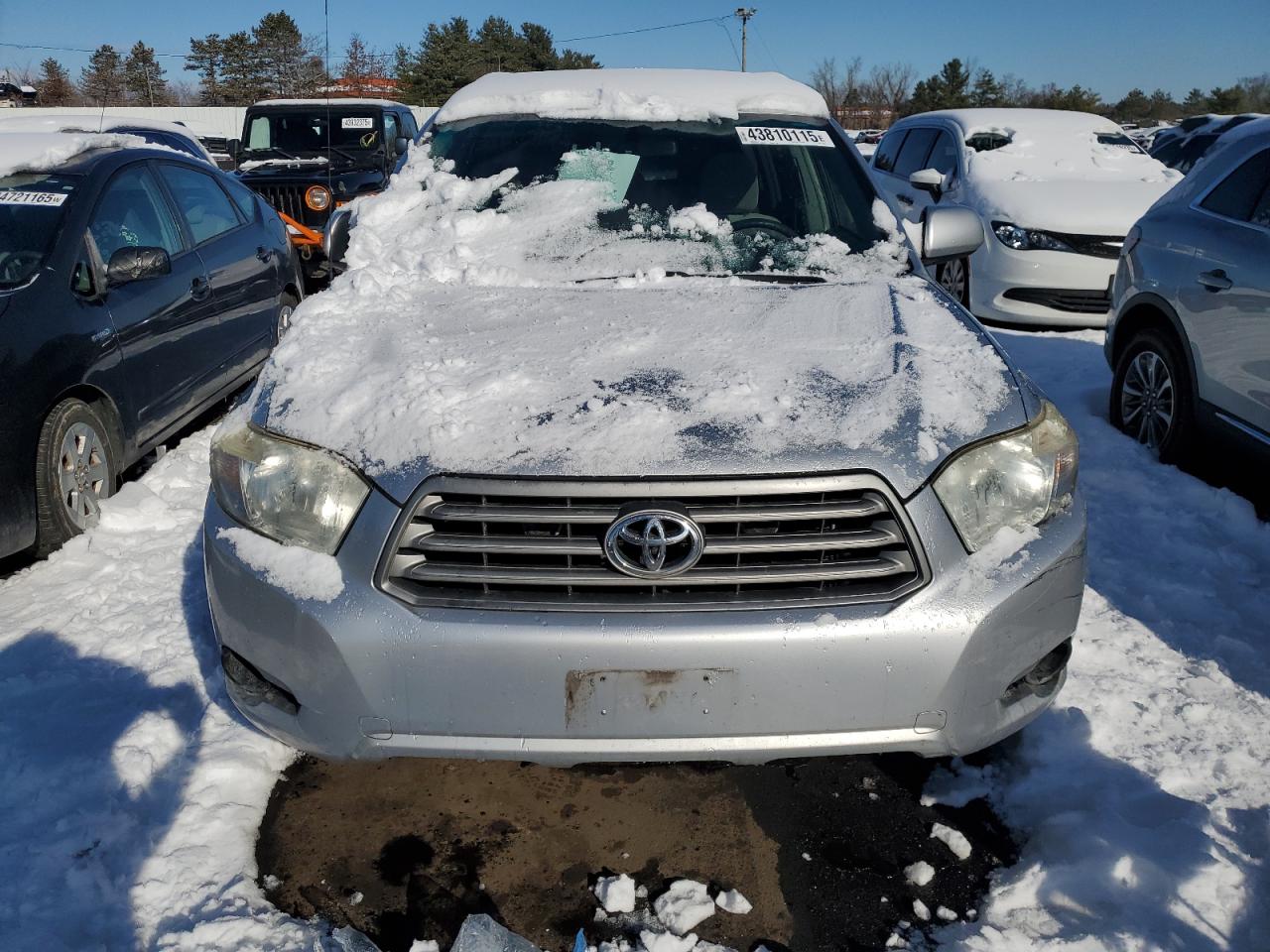 2009 Toyota Highlander VIN JTEES41A292142040 Copart auction photo, rear end damage thumbnail 5