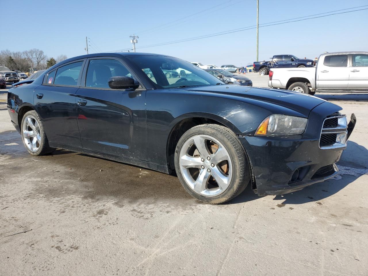2014 Dodge Charger VIN 2C3CDXHG5EH257819 Copart auction photo, front end / minor dent/scratches damage thumbnail 4