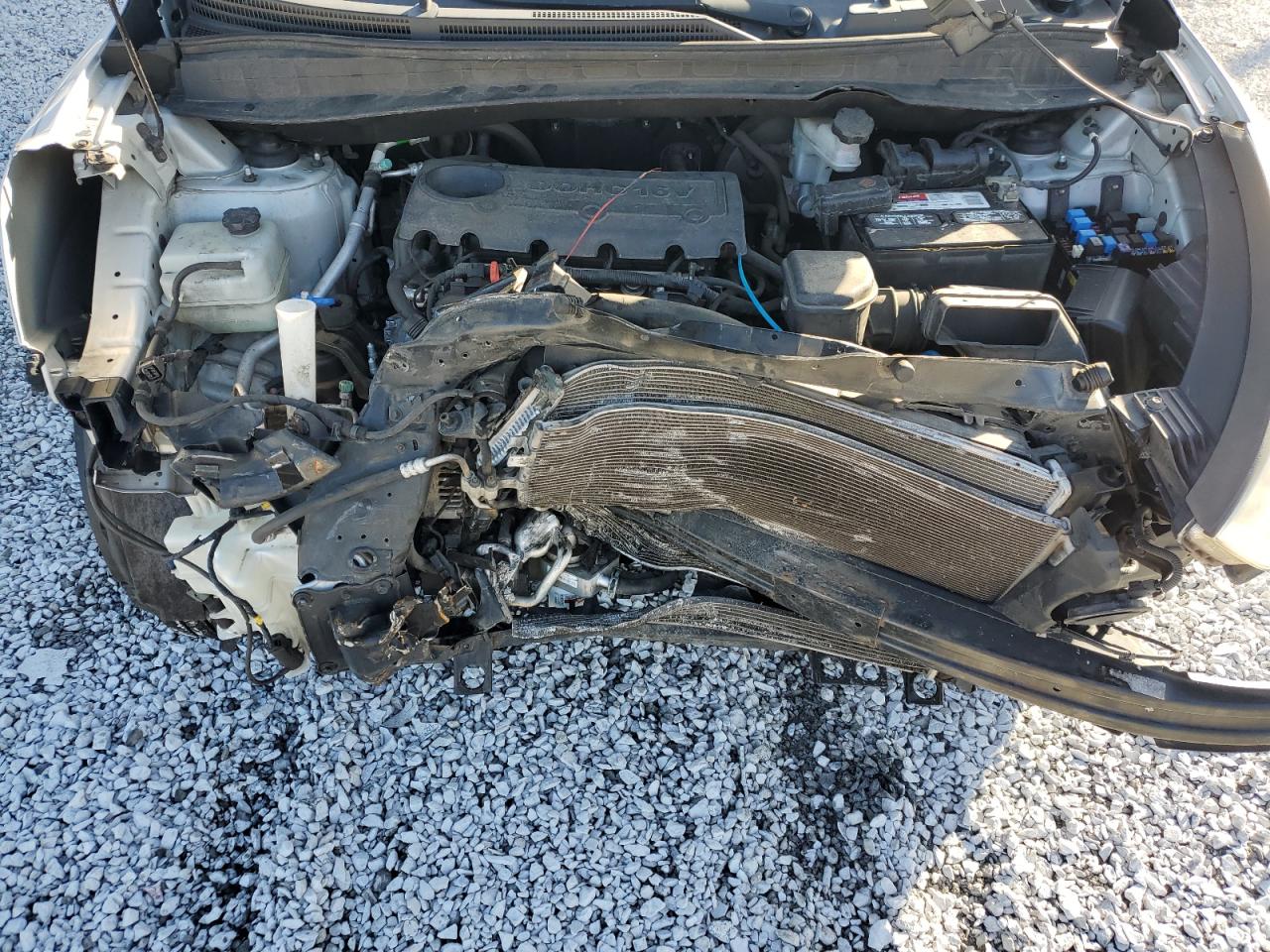 2012 Hyundai Tucson VIN KM8JUCAC4CU445952 Copart auction photo, front end / rear end damage thumbnail 14