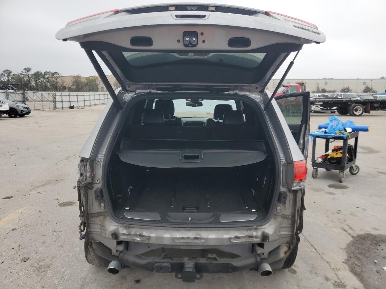 2014 Jeep Grand Cherokee VIN 1C4RJEBG9EC336229 Copart auction photo, side damage thumbnail 6