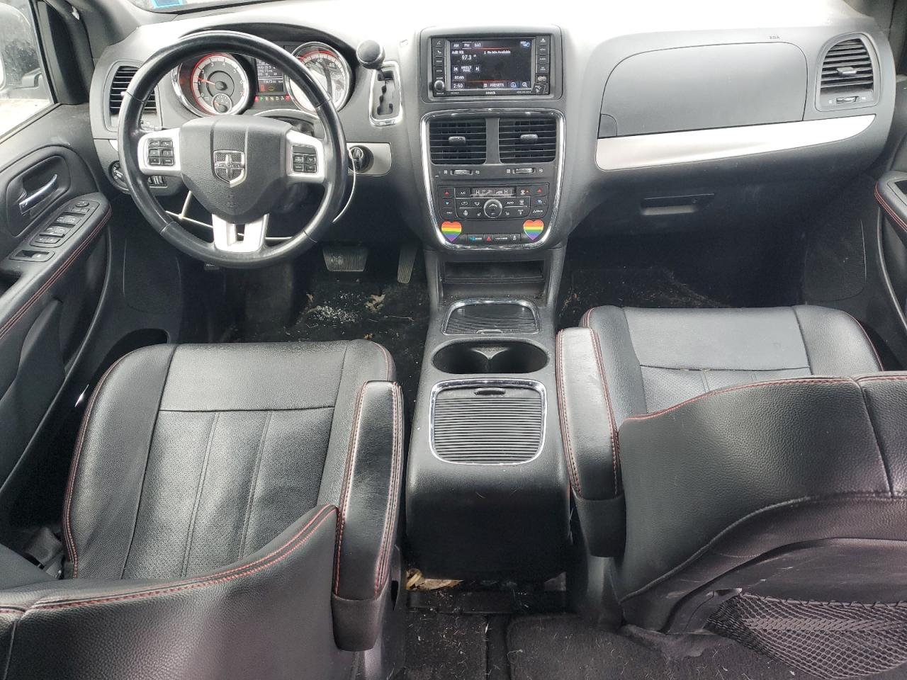 2019 Dodge Caravan VIN 2C4RDGEG2KR744024 Copart auction photo, all over damage thumbnail 8