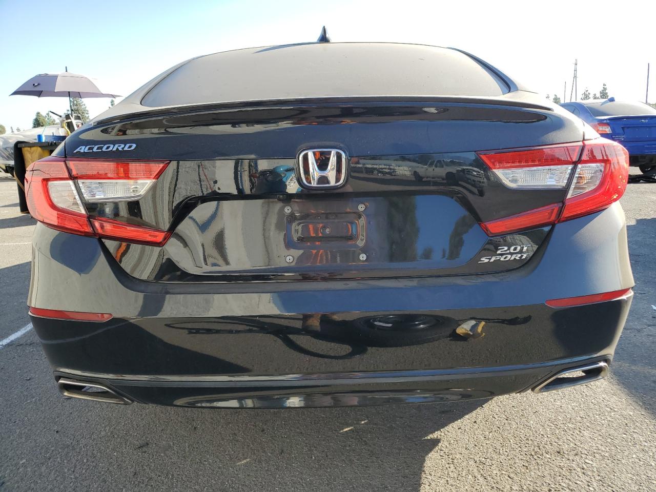 2021 Honda Accord VIN 1HGCV2F36MA027054 Copart auction photo, rollover / top/roof damage thumbnail 6