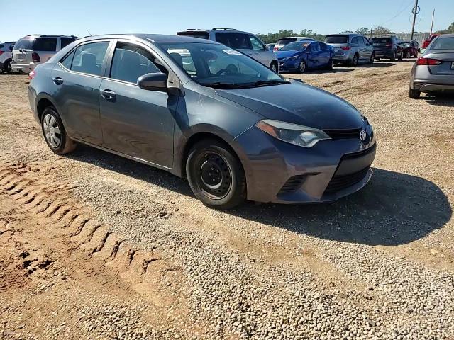 2014 Toyota Corolla VIN 2T1BURHE6EC139385 Copart auction photo, front end / rear end damage thumbnail 11
