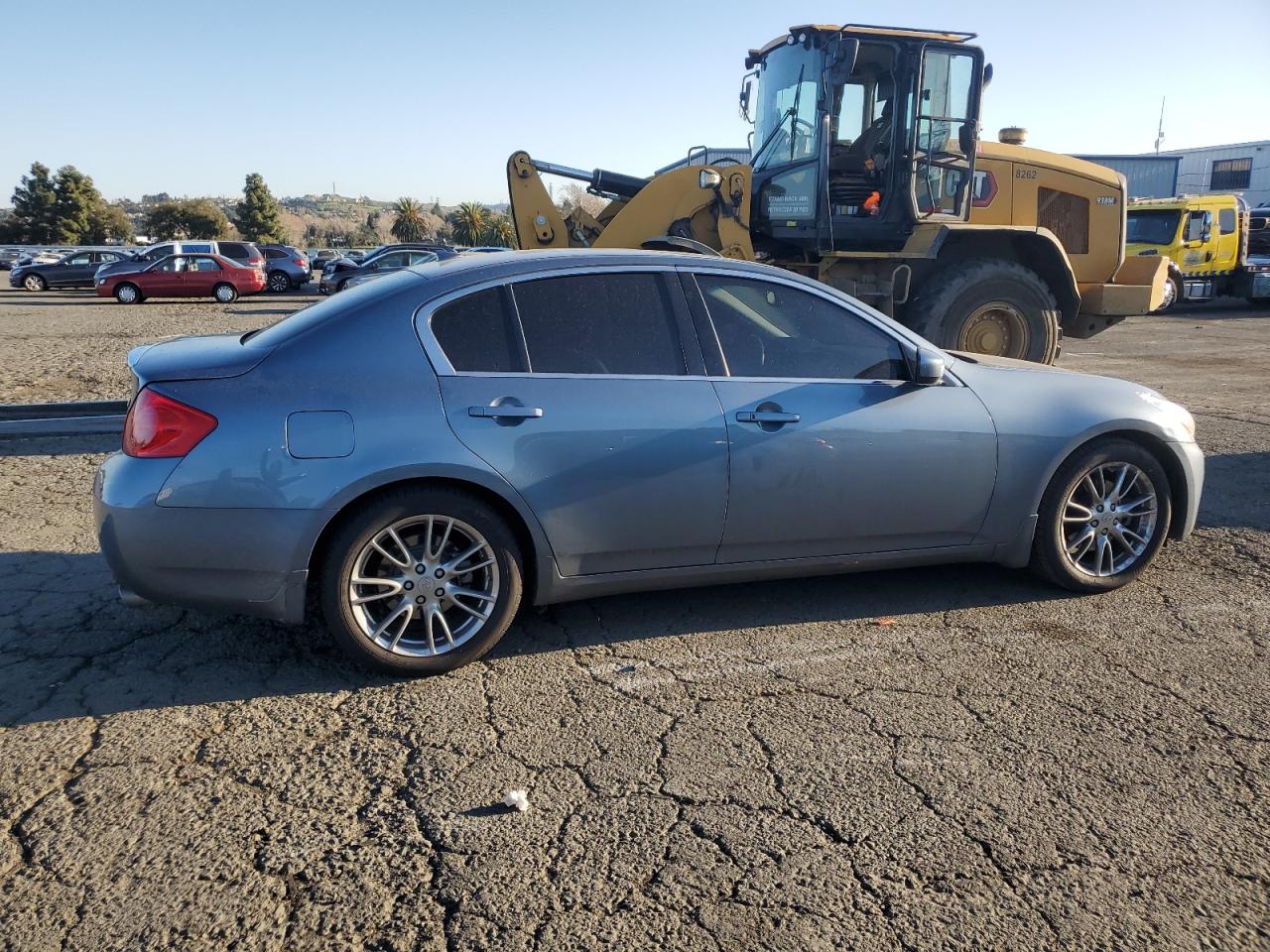2009 Infiniti G VIN JNKCV61E19M306432 Copart auction photo, rear end damage thumbnail 3