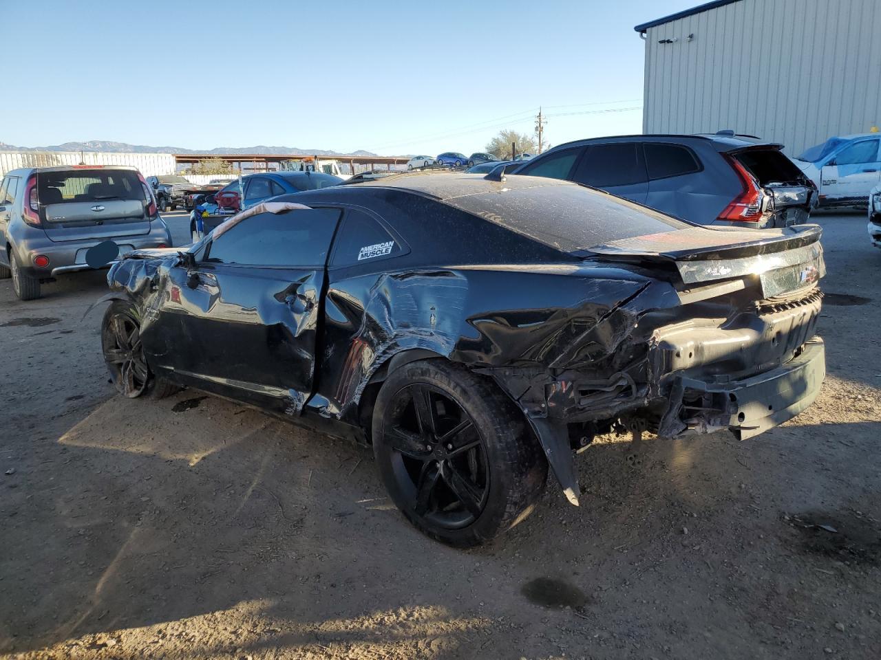 2012 Chevrolet Camaro VIN 2G1FK1EJ4C9131236 Copart auction photo, front end / undercarriage damage thumbnail 2